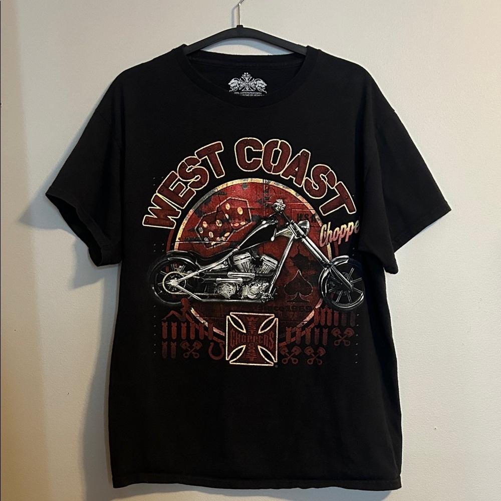 West Coast Choppers Black Graphic Tee